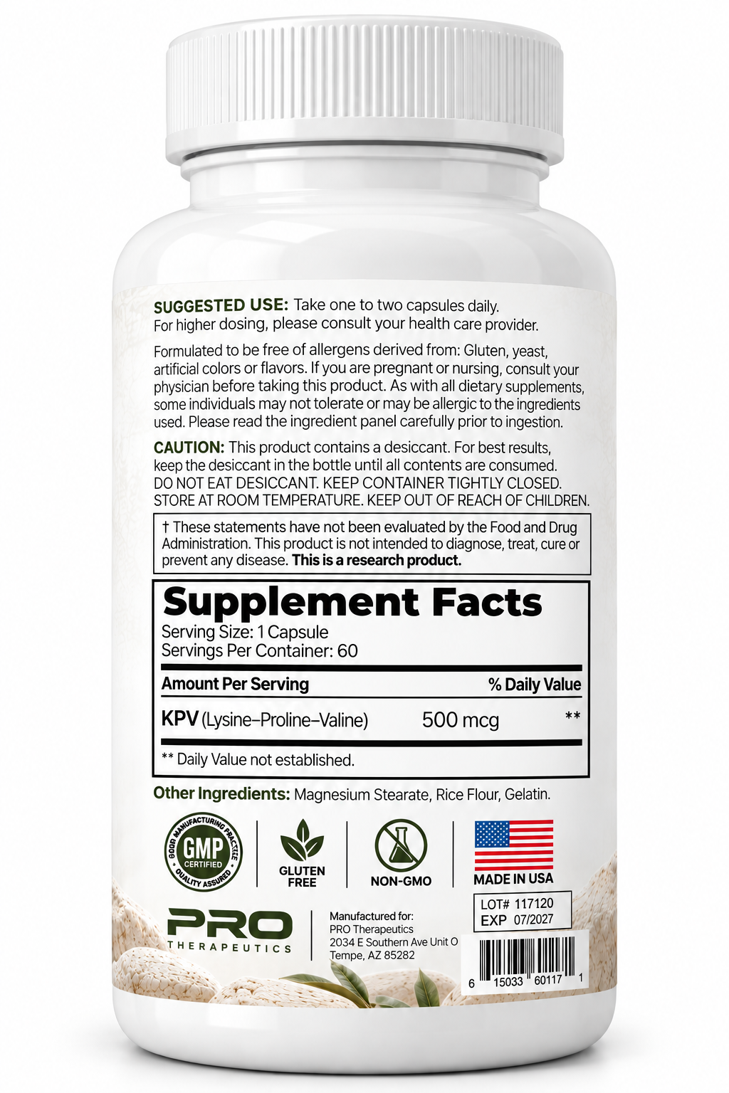 Oral KPV - 500mcg