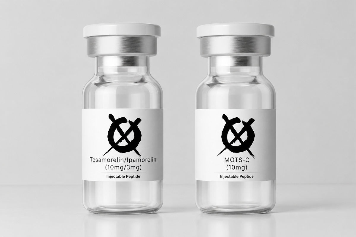 "Off The Leash" OTL Blend - Tesamorelin + Ipamorelin + MOTS-C Blend (10mg/3mg/10mg)