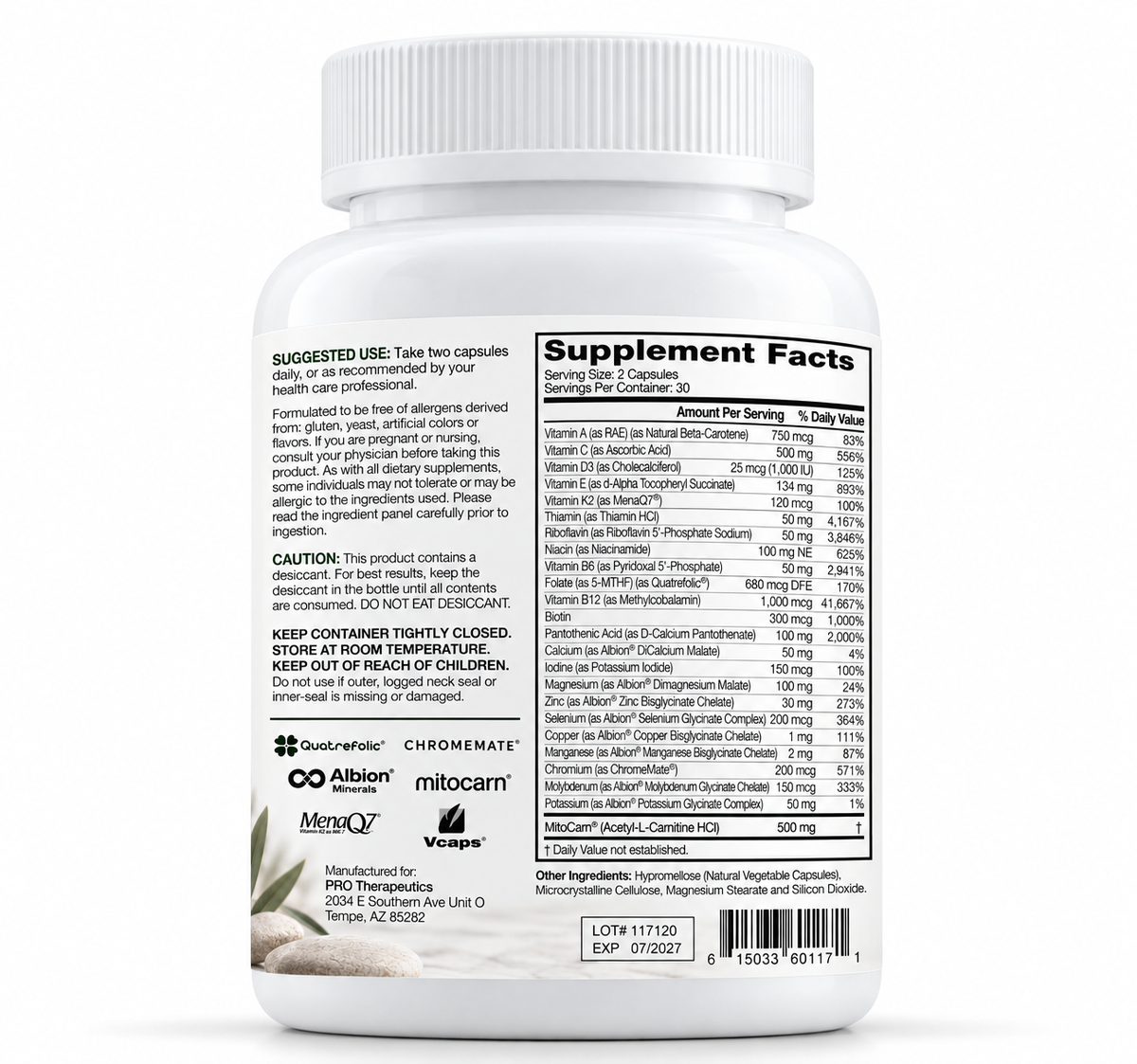 PRO FOUNDATIONS Daily Multi | 60 capsules