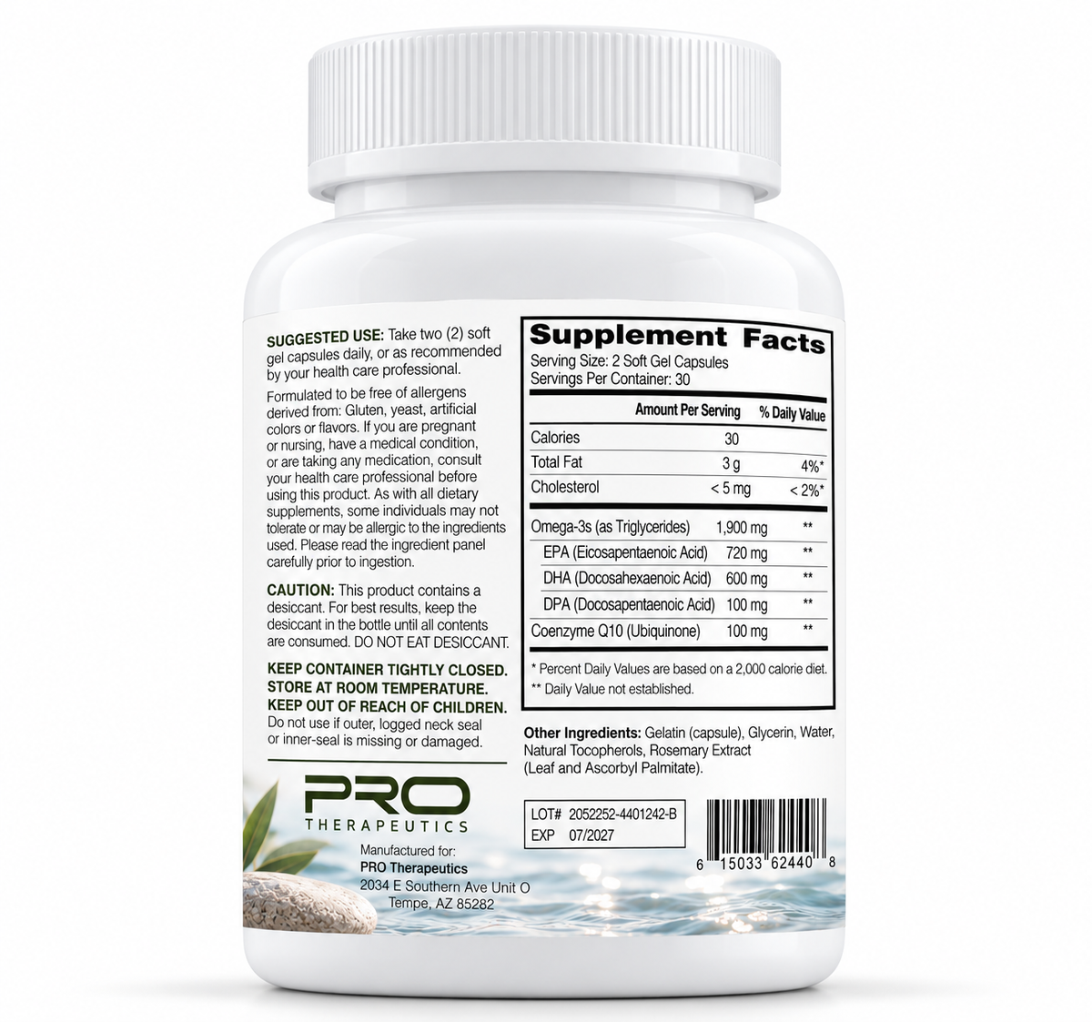 PRO OMEGA + Advanced Fish Oil | 60 capsules