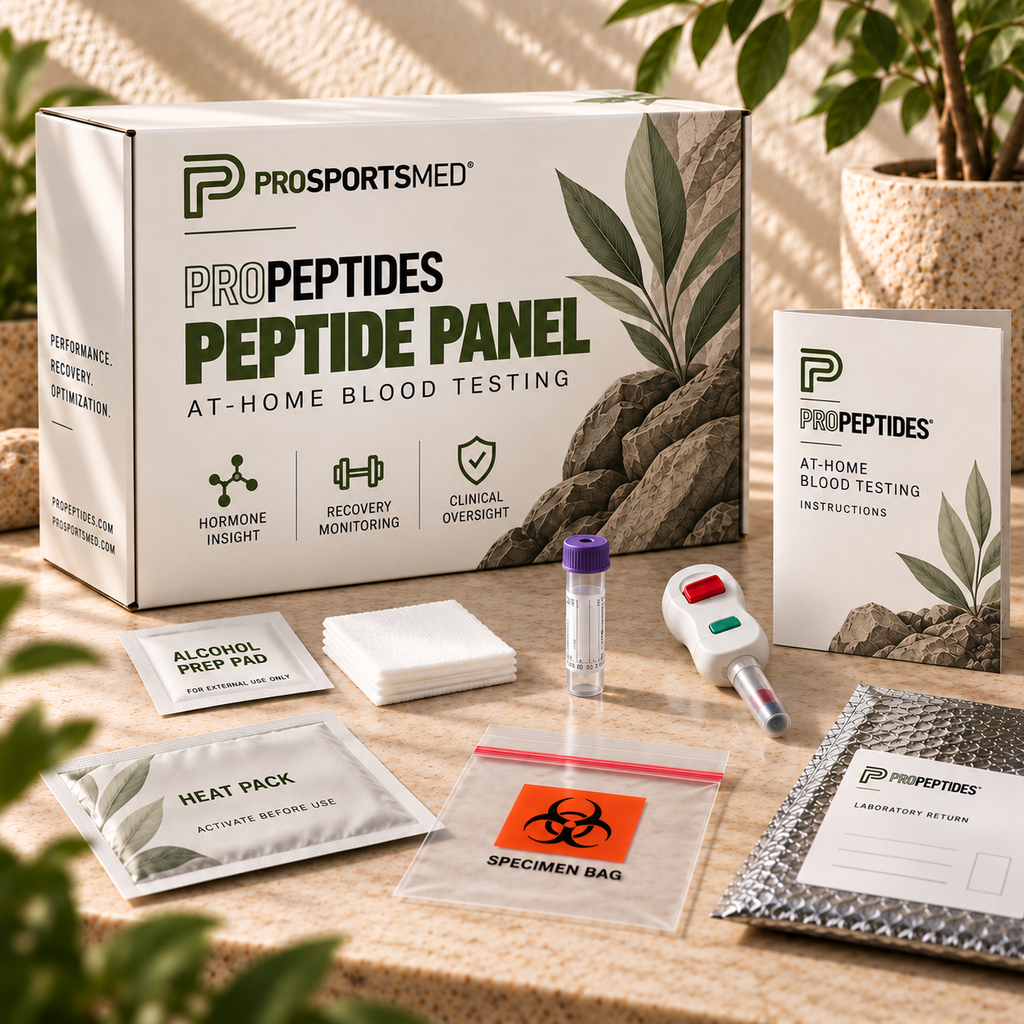 PRO Peptide Panel | 25 Biomarker At-Home Blood Testing