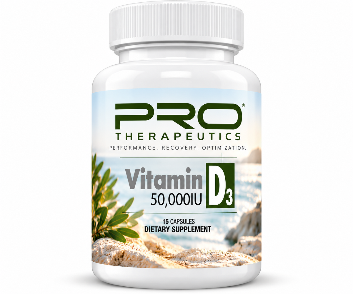 Vitamin D3 50k IU | High-Potency Daily Vitamin D Support | 15 Capsules